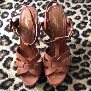 YSL Yves Saint Laurent Tribute Sandal sz37